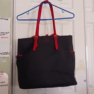 3X$10 Escada Tote bag Pink Black Good Condition